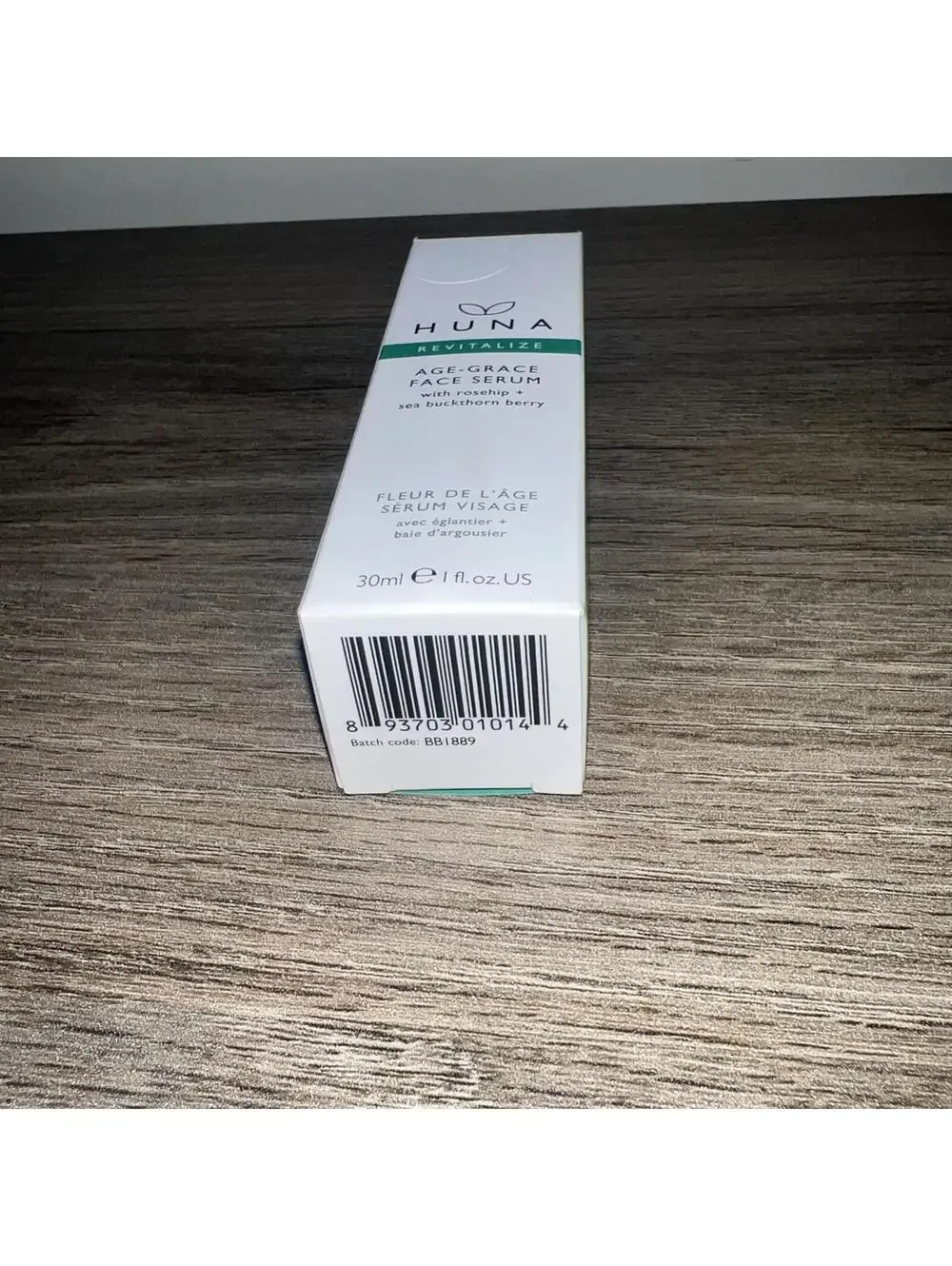 HUNA Age Grace Face Serum Revitalize Rosehip Sea Buckthorn 🌿 Clean All Natural